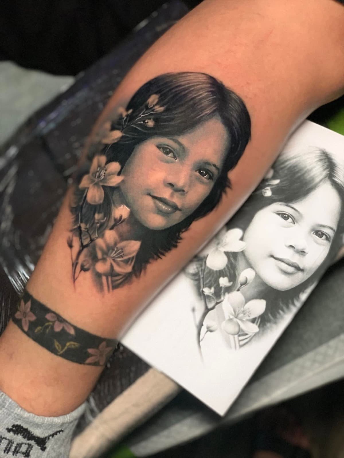 portrait tattoo piece 9 by park nichole lladoc — gorillaz tattoo art studio philippines