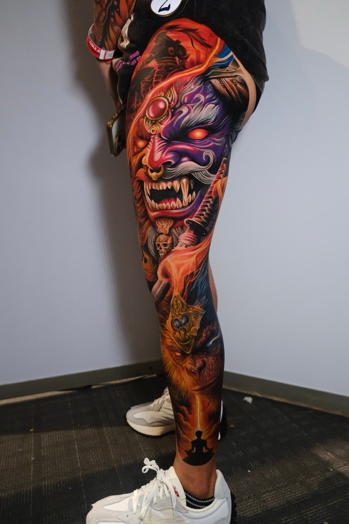realism tattoo piece 2 by park nichole lladoc — gorillaz tattoo art studio philippines