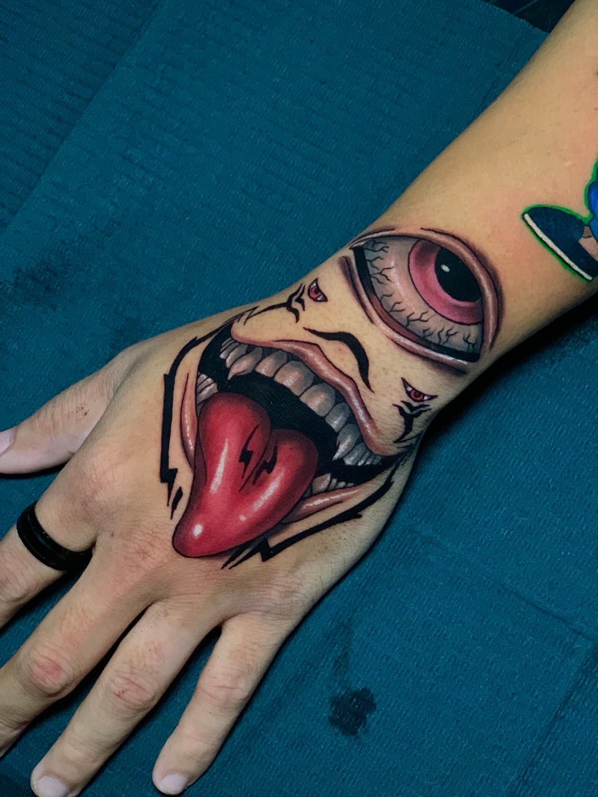 anime tattoo piece 8 by park nichole lladoc — gorillaz tattoo art studio philippines
