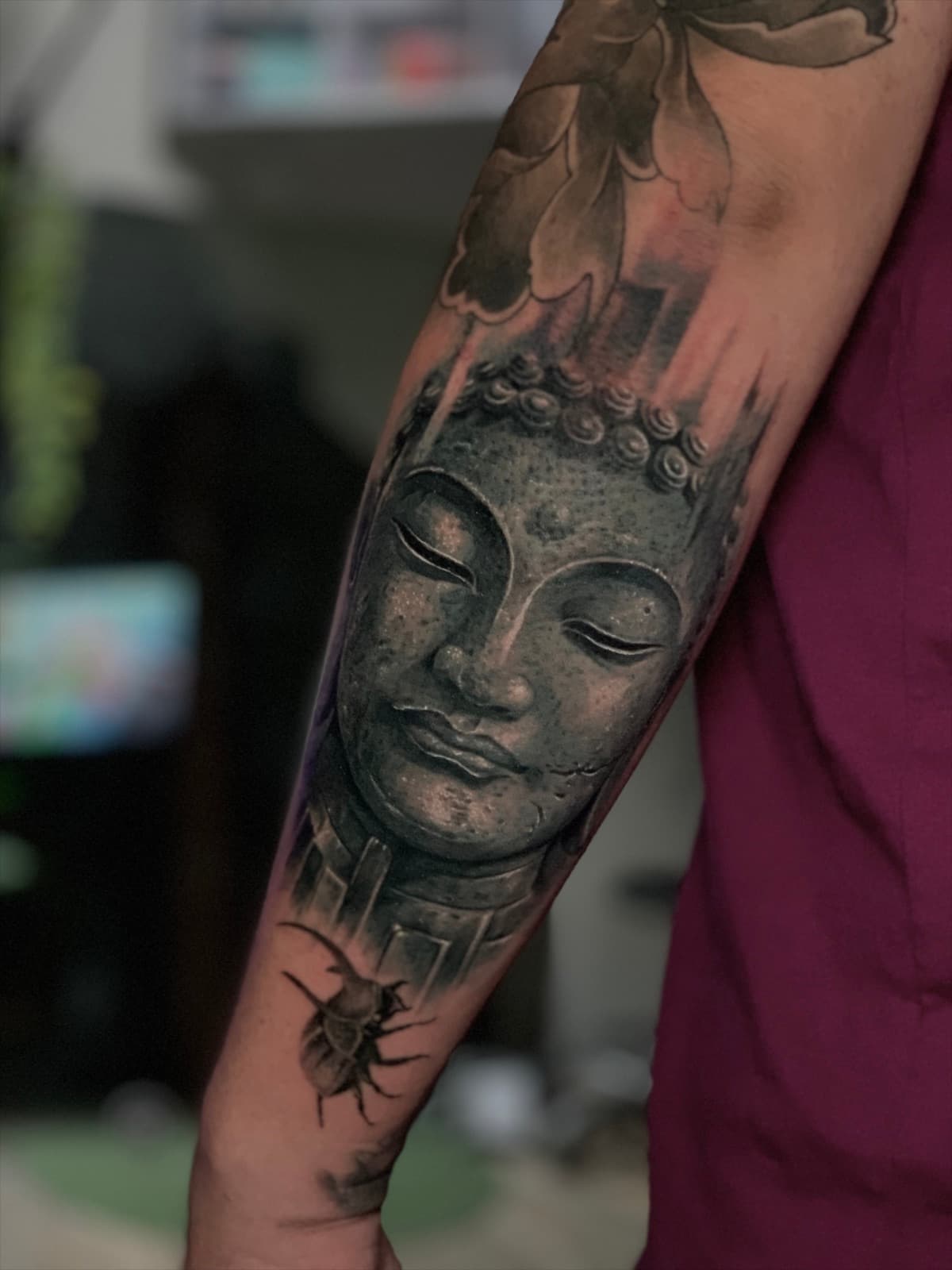 hyper-realism tattoo piece 27 by park nichole lladoc — gorillaz tattoo art studio philippines