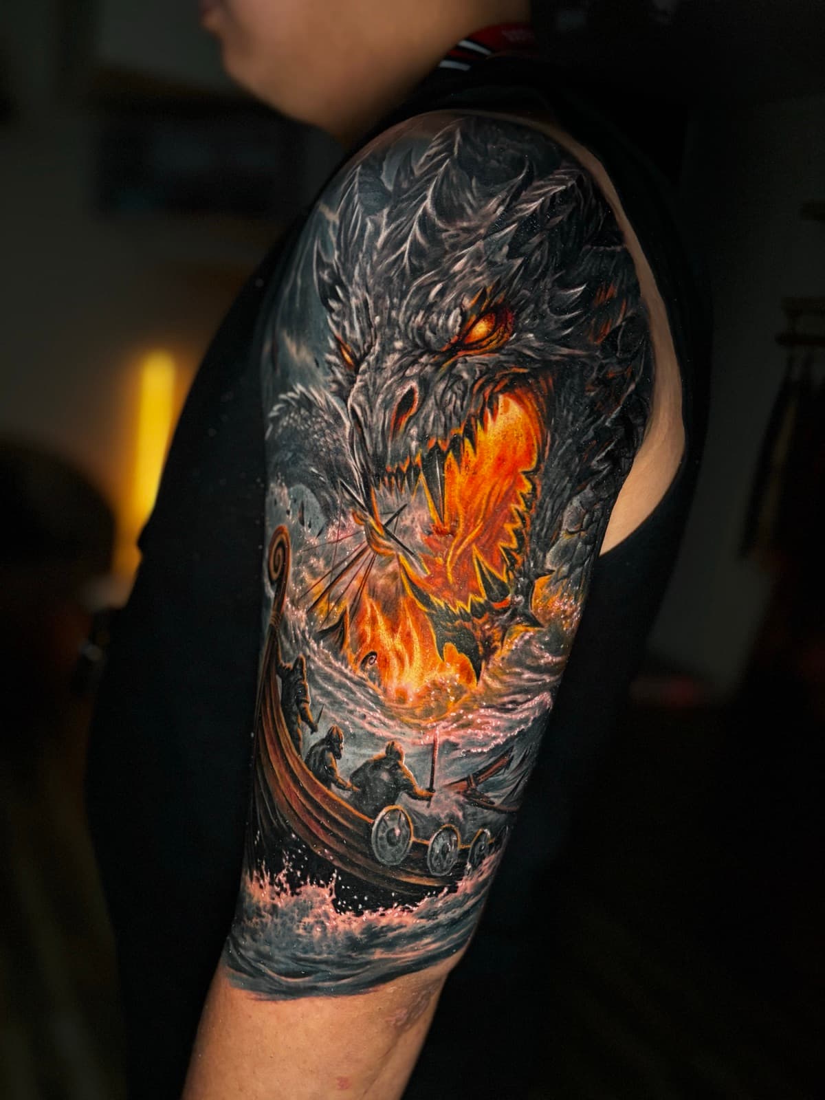 hyper-realism tattoo piece 13 by park nichole lladoc — gorillaz tattoo art studio philippines