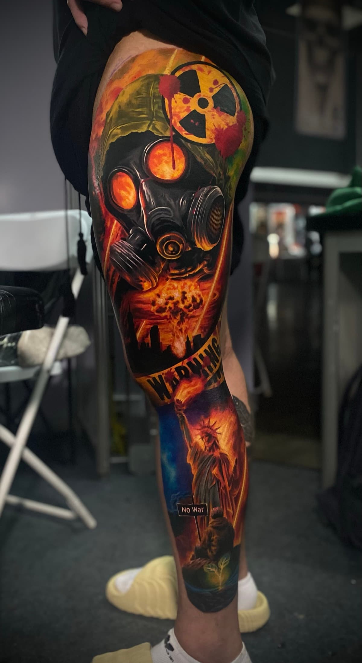 hyper-realism tattoo piece 19 by park nichole lladoc — gorillaz tattoo art studio philippines