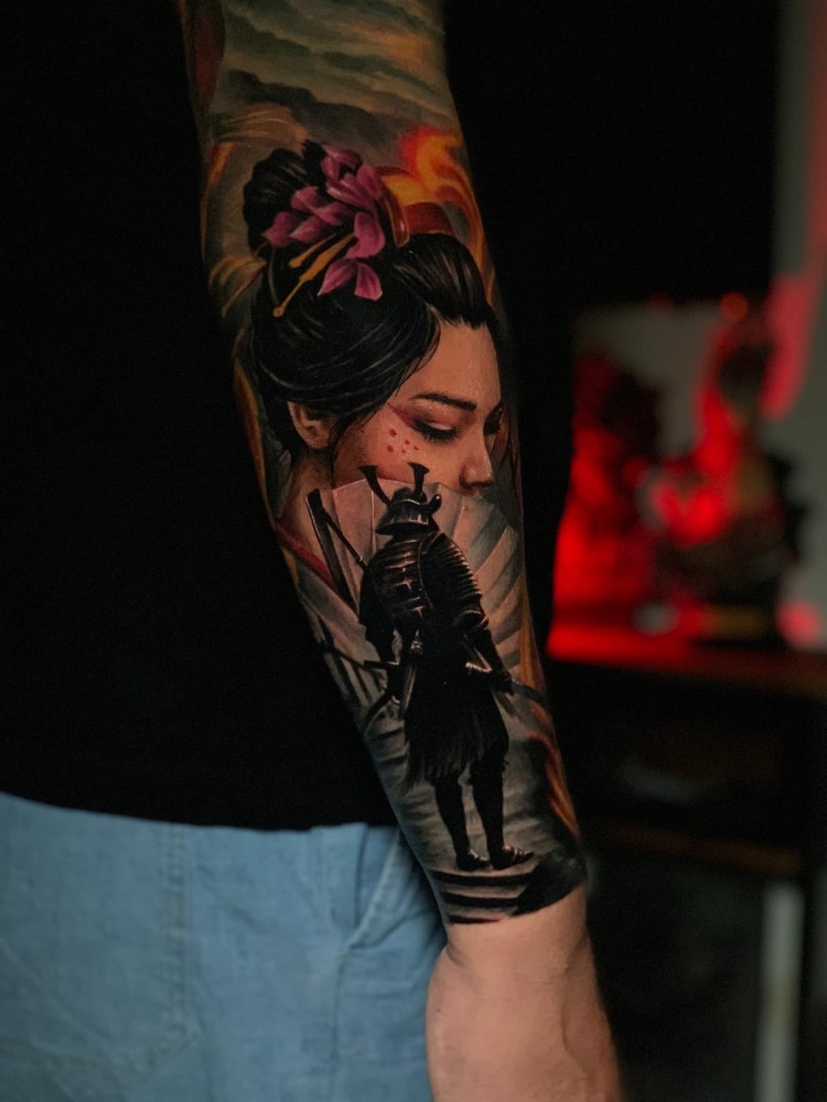 hyper-realism tattoo piece 23 by park nichole lladoc — gorillaz tattoo art studio philippines
