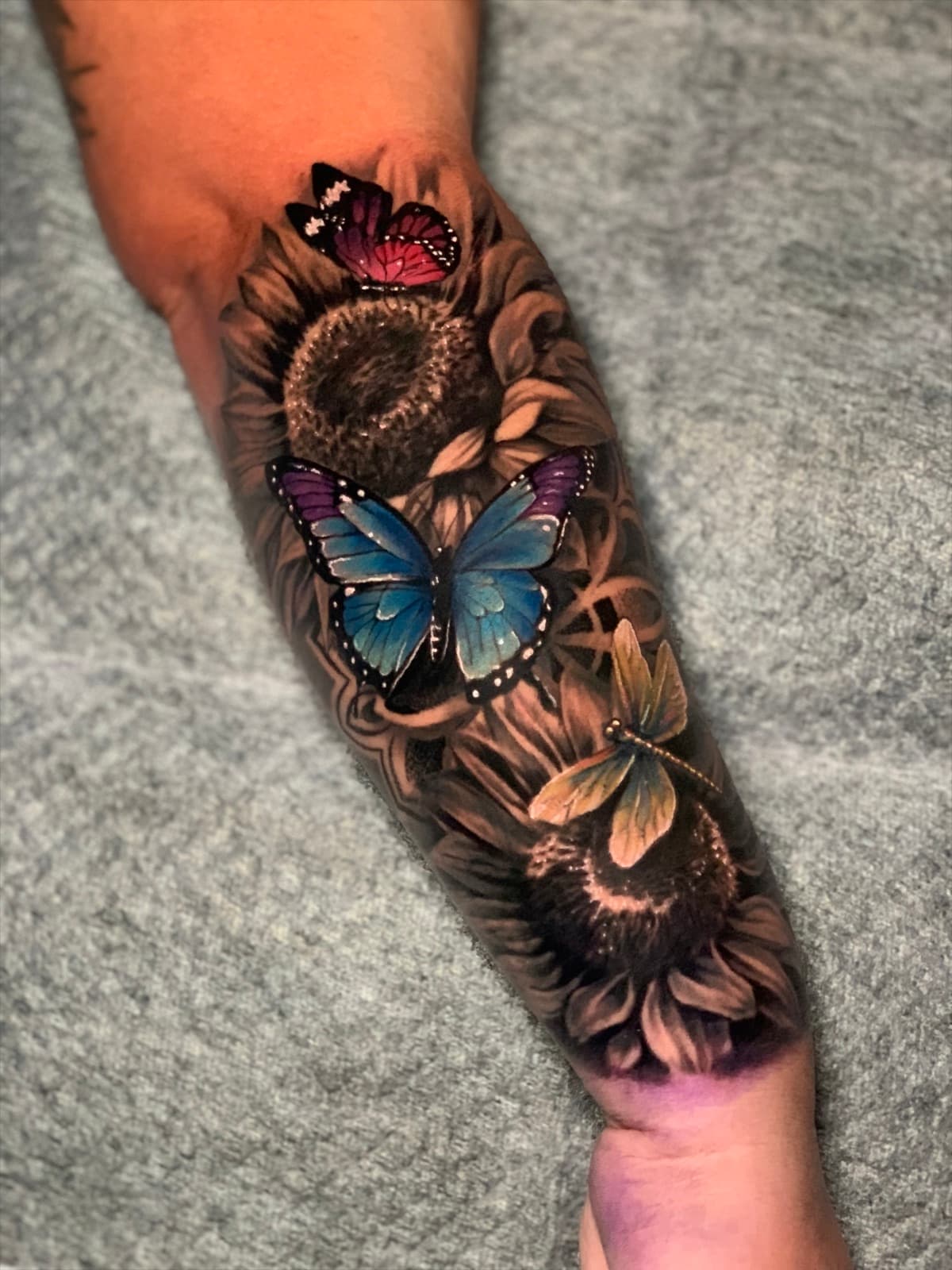 hyper-realism tattoo piece 25 by park nichole lladoc — gorillaz tattoo art studio philippines