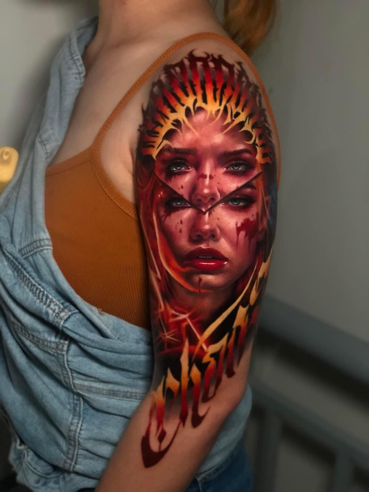 hyper-realism tattoo piece 36 by park nichole lladoc — gorillaz tattoo art studio philippines