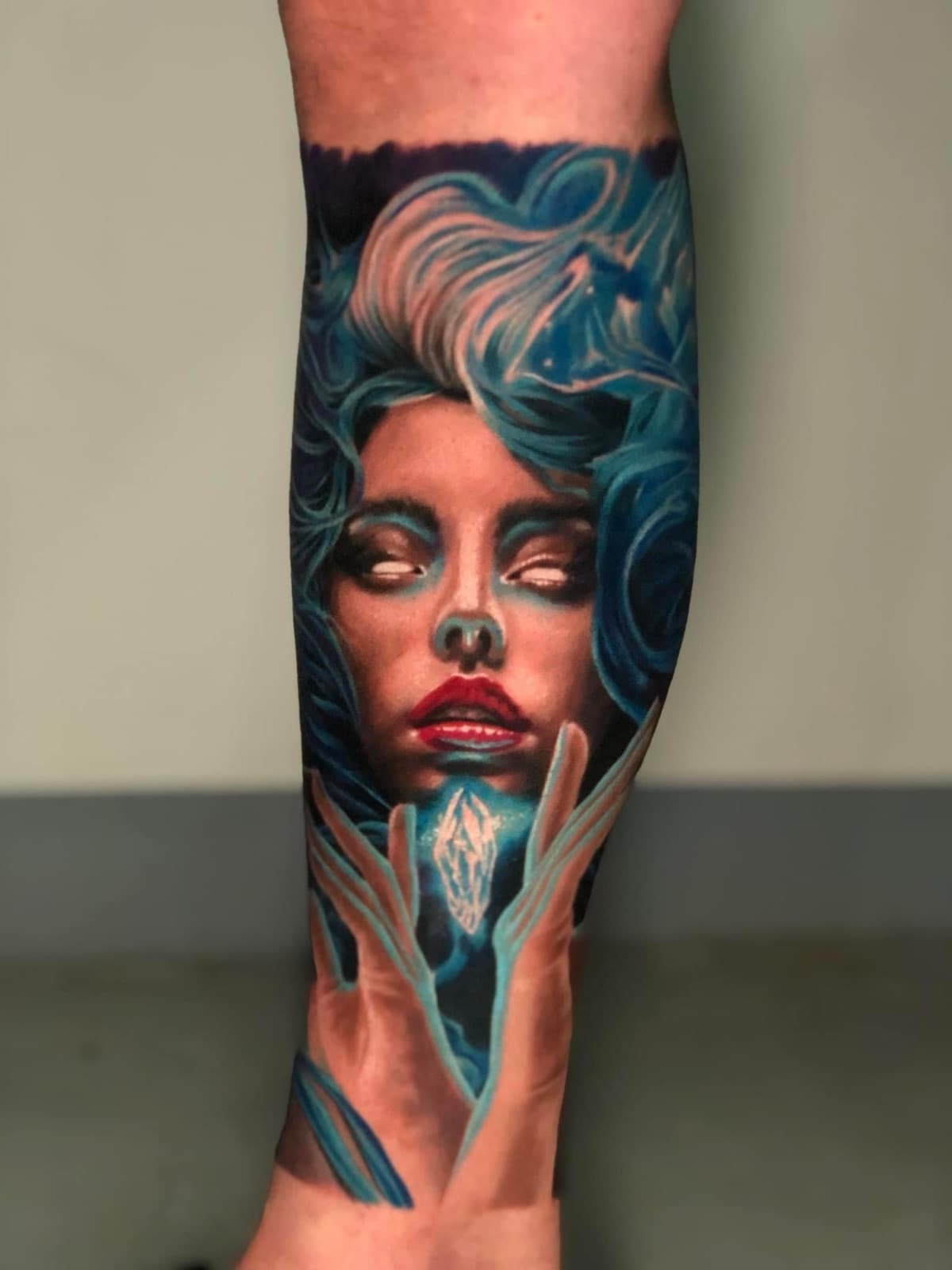hyper-realism tattoo piece 37 by park nichole lladoc — gorillaz tattoo art studio philippines