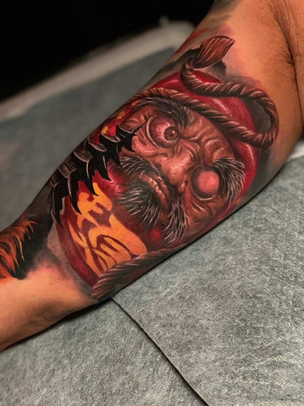 japanese tattoo piece 6 by park nichole lladoc — gorillaz tattoo art studio philippines