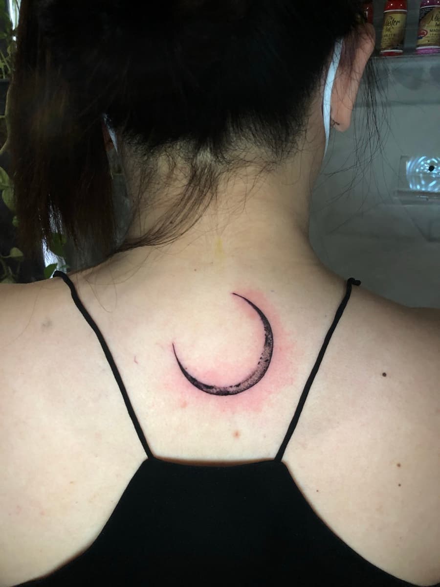 line art tattoo piece 1 by park nichole lladoc — gorillaz tattoo art studio philippines